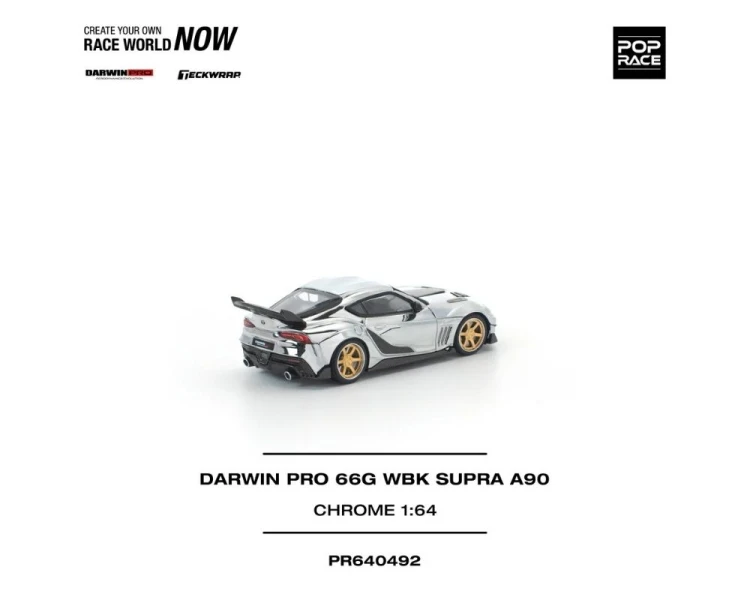 Pop Race Toyota Supra A90 Darwin Pro WBK Chrome PR640492