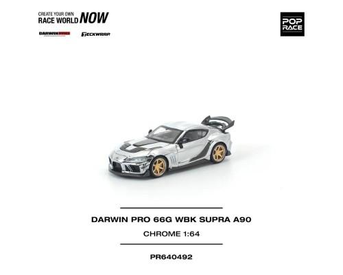 Pop Race Toyota Supra A90 Darwin Pro WBK Chrome PR640492