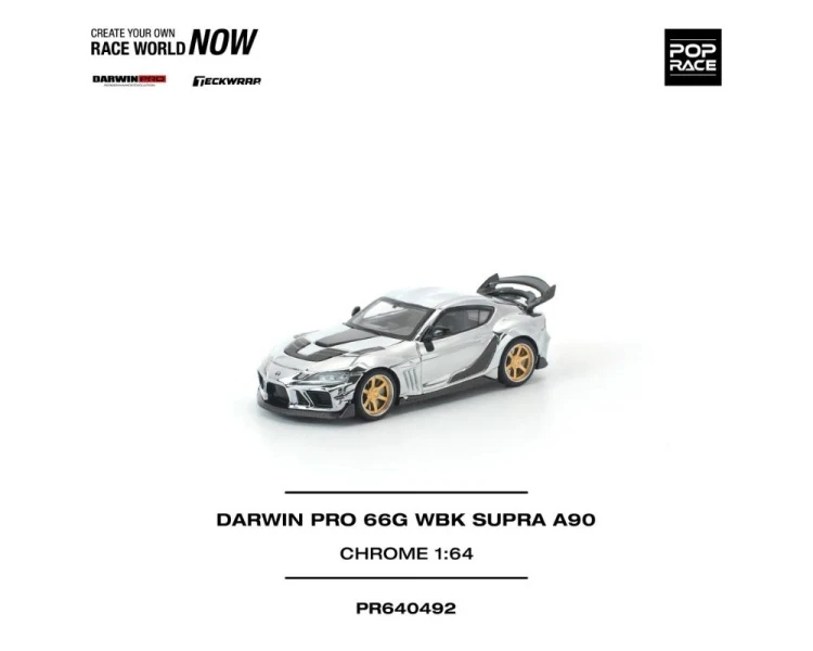 Pop Race Toyota Supra A90 Darwin Pro WBK Chrome PR640492