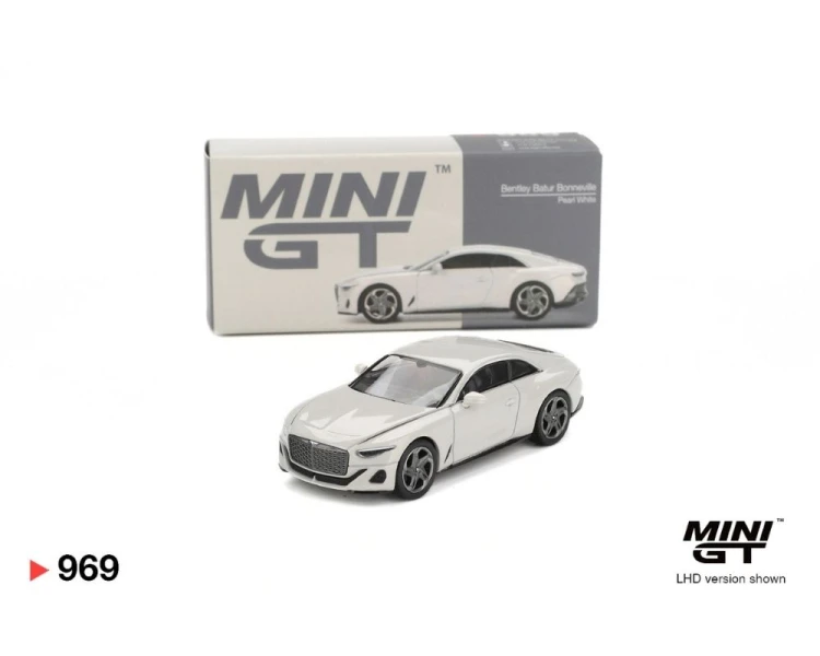Mini GT #969 Bentley Batur Bonneville Pearl MGT00969
