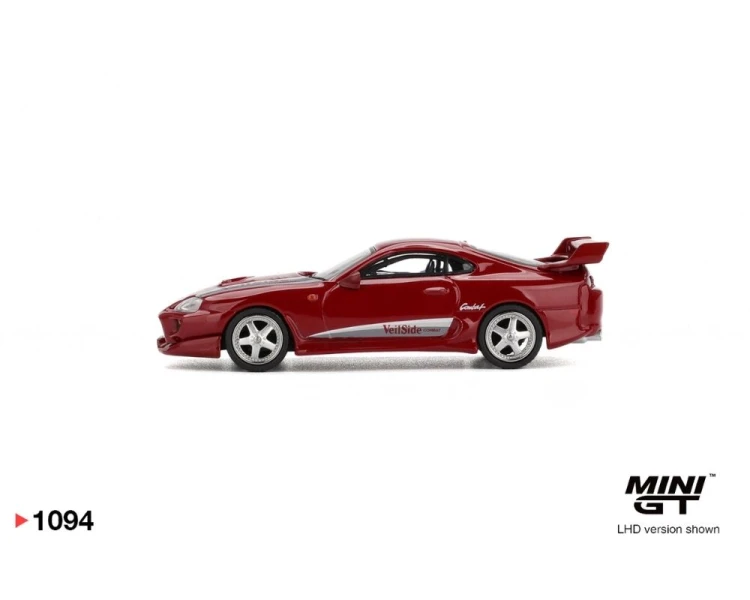 Mini GT #1094 Toyota Supra MK4 A80 Veilside Combat V-I Red MGT01094