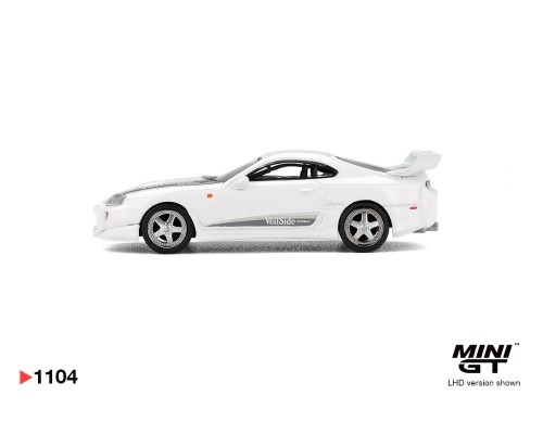 Mini GT #1104 Toyota Supra VeilSide Combat V-I White MGT01104
