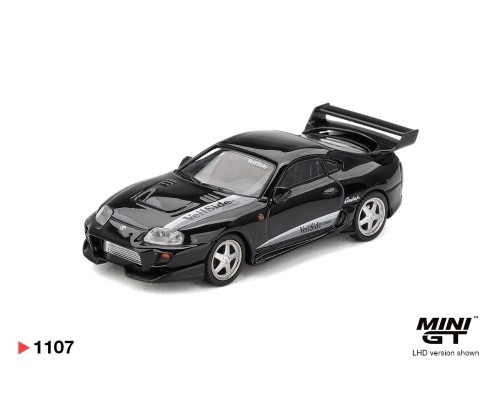 Mini GT #1107 Toyota Supra VeilSide Combat V-II Black MGT01107