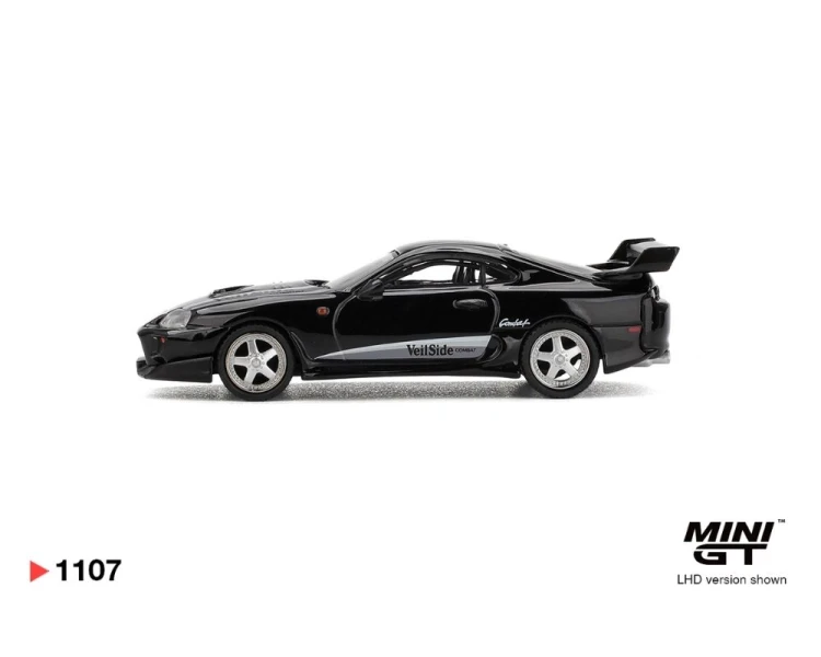 Mini GT #1107 Toyota Supra VeilSide Combat V-II Black MGT01107