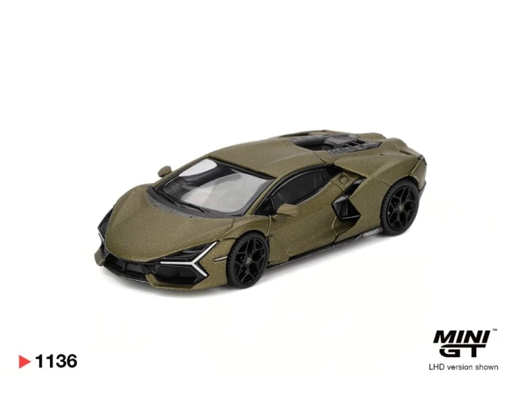 Mini GT #1136 Lamborghini Revuelto Verde Gea Matte MGT01136