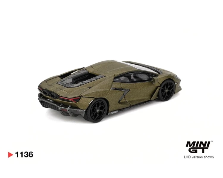 Mini GT #1136 Lamborghini Revuelto Verde Gea Matte MGT01136