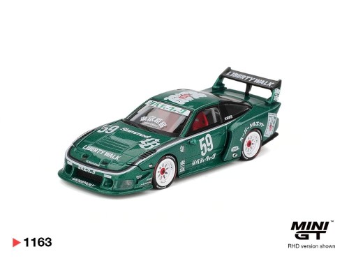 Mini GT #1163 Nissan LB-Super Silhouette 180SX Tokyo Auto Salon 2026 MGT01163