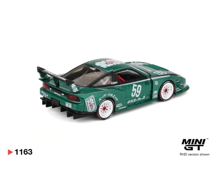 Mini GT #1163 Nissan LB-Super Silhouette 180SX Tokyo Auto Salon 2026 MGT01163