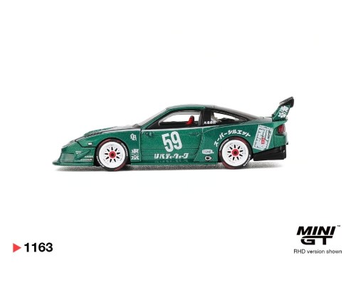Mini GT #1163 Nissan LB-Super Silhouette 180SX Tokyo Auto Salon 2026 MGT01163