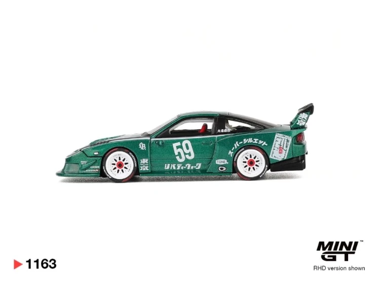 Mini GT #1163 Nissan LB-Super Silhouette 180SX Tokyo Auto Salon 2026 MGT01163