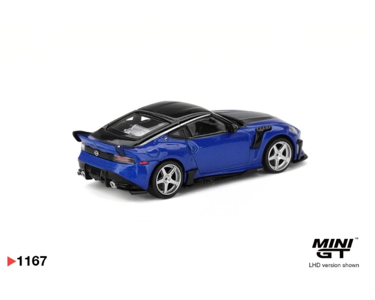 Mini GT #1167 Nissan Z VeilSide FFZ400 Seiran Blue MGT01167