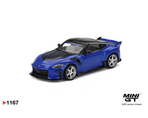 Mini GT #1167 Nissan Z VeilSide FFZ400 Seiran Blue MGT01167