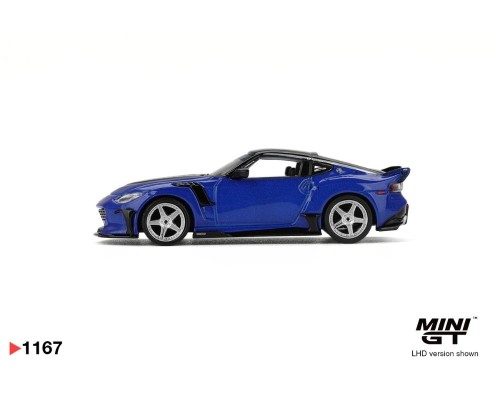 Mini GT #1167 Nissan Z VeilSide FFZ400 Seiran Blue MGT01167