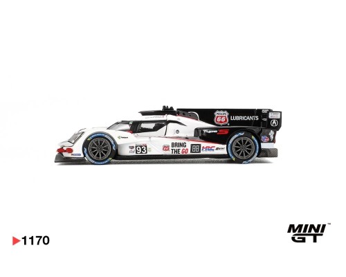 Mini GT #1170 Acura ARX-06 GTP #93 Acura Meyer Shank Racing 2025 IMSA Daytona 24 Hrs MGT01170