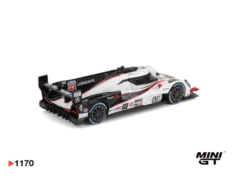 Mini GT #1170 Acura ARX-06 GTP #93 Acura Meyer Shank Racing 2025 IMSA Daytona 24 Hrs MGT01170