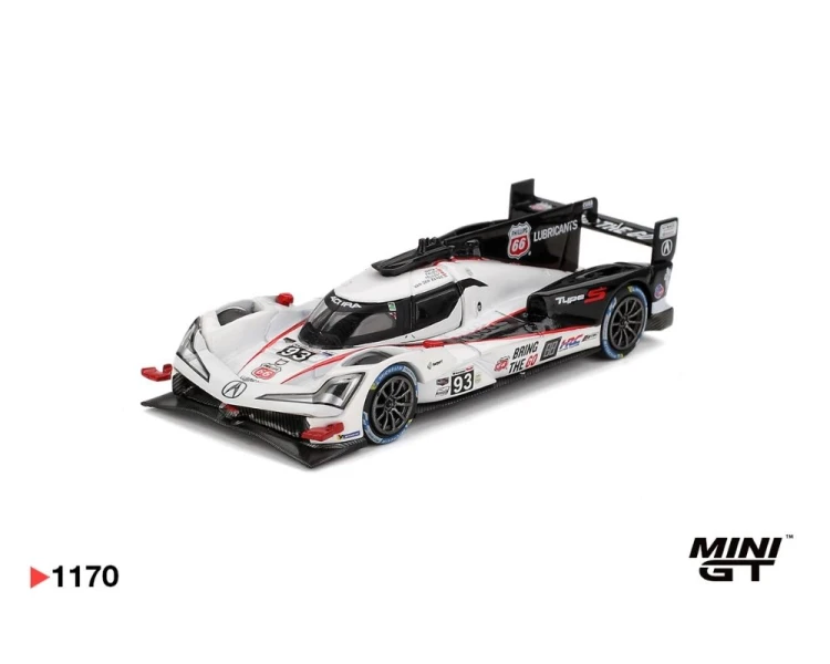 Mini GT #1170 Acura ARX-06 GTP #93 Acura Meyer Shank Racing 2025 IMSA Daytona 24 Hrs MGT01170