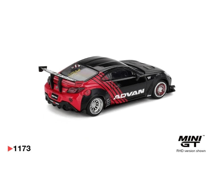 Mini GT #1173 Toyota GR86 LB-Nation Advan MGT01173