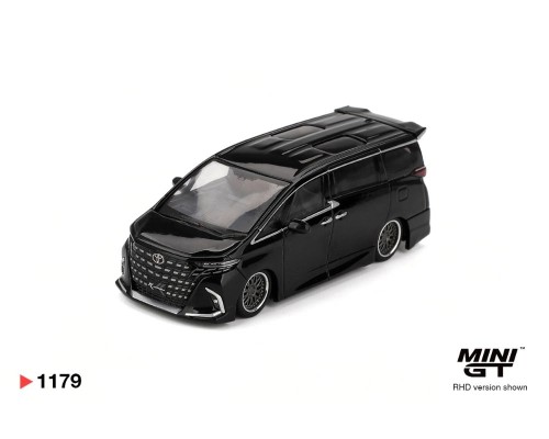 Mini GT #1179 Toyota Alphard 40 KUHL Black MGT01179