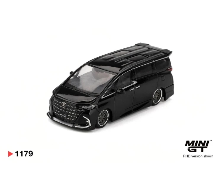 Mini GT #1179 Toyota Alphard 40 KUHL Black MGT01179
