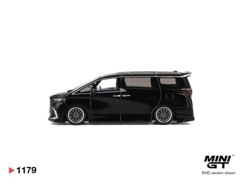 Mini GT #1179 Toyota Alphard 40 KUHL Black MGT01179