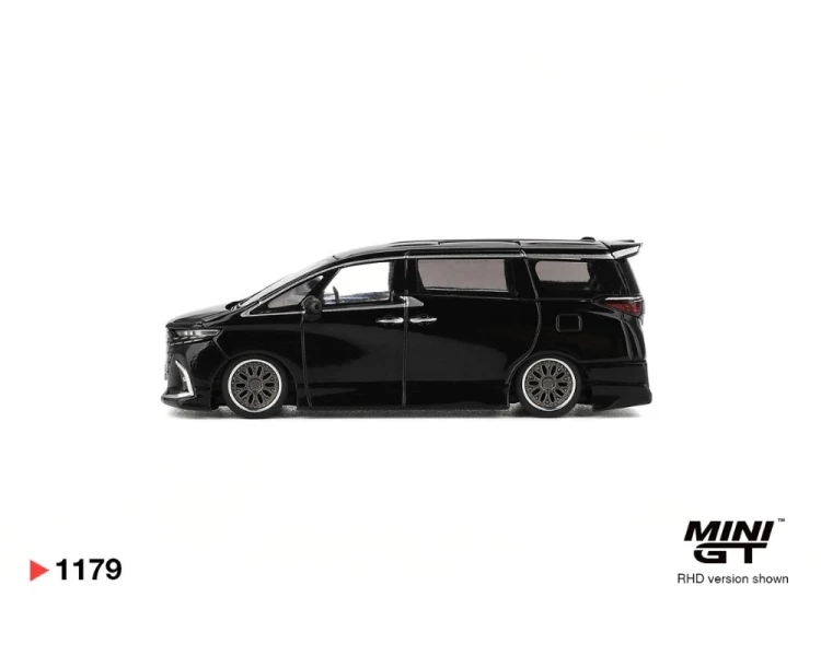 Mini GT #1179 Toyota Alphard 40 KUHL Black MGT01179