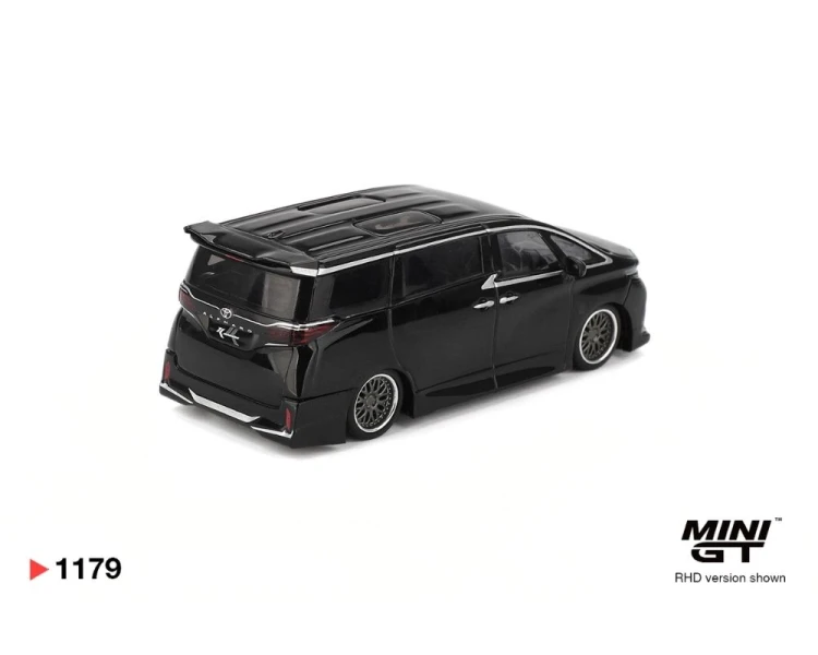 Mini GT #1179 Toyota Alphard 40 KUHL Black MGT01179