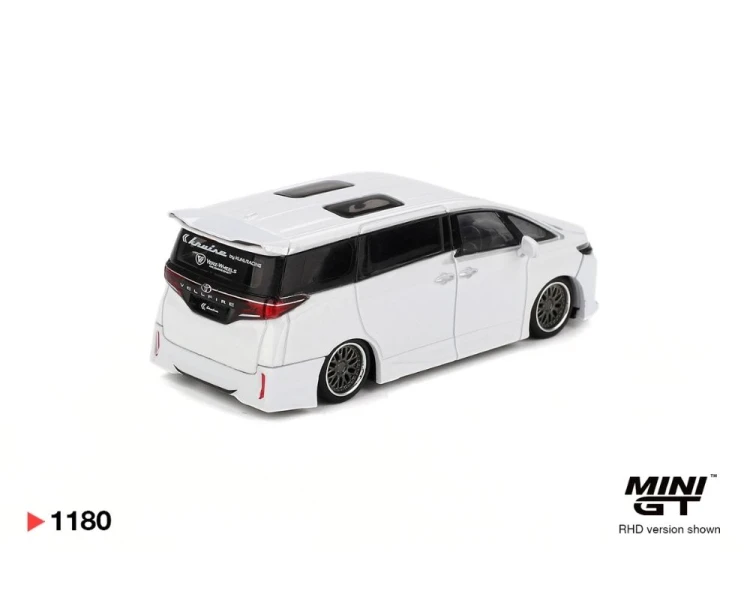 Mini GT #1180 Toyota Vellfire 40 KUHL White MGT01180