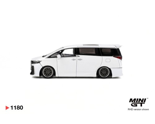 Mini GT #1180 Toyota Vellfire 40 KUHL White MGT01180