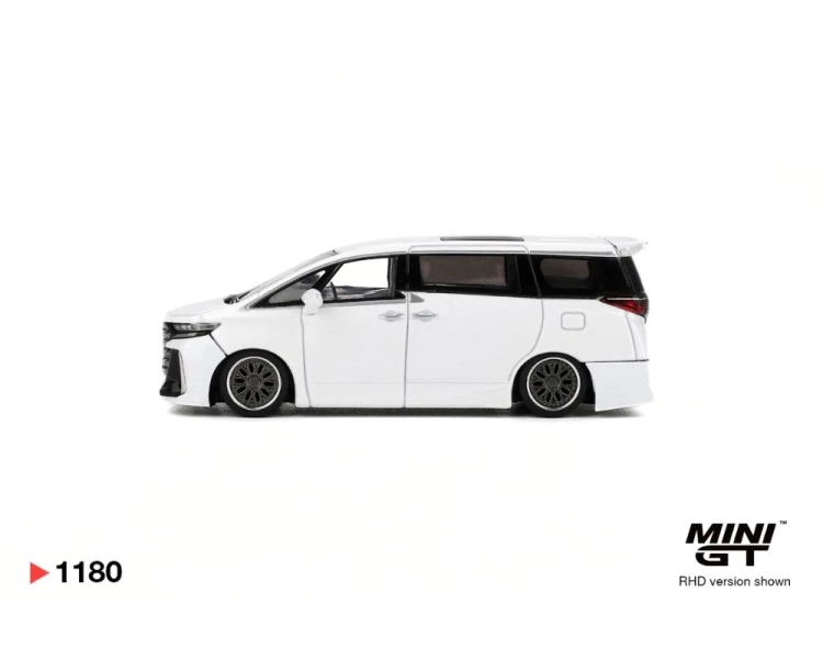 Mini GT #1180 Toyota Vellfire 40 KUHL White MGT01180